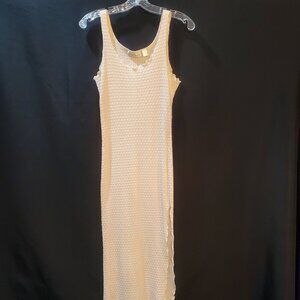 Vintage Victoria's Secret Light Pink Maxi Dress Slip with Slit